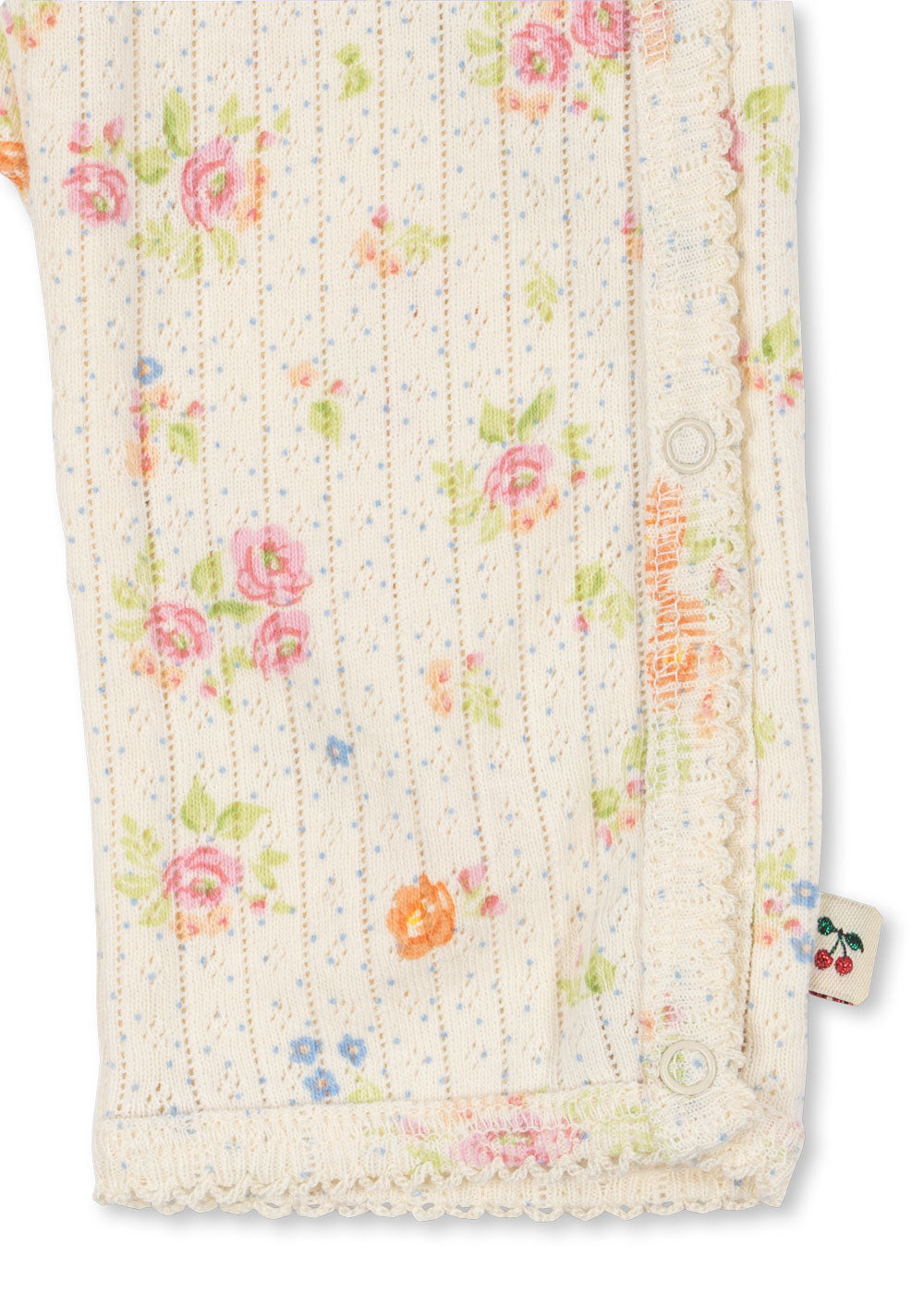 Konges Sløjd Konges Sløjd - Minnie Newborn Onesie GOTS - Nonoka - Pearls & Swines