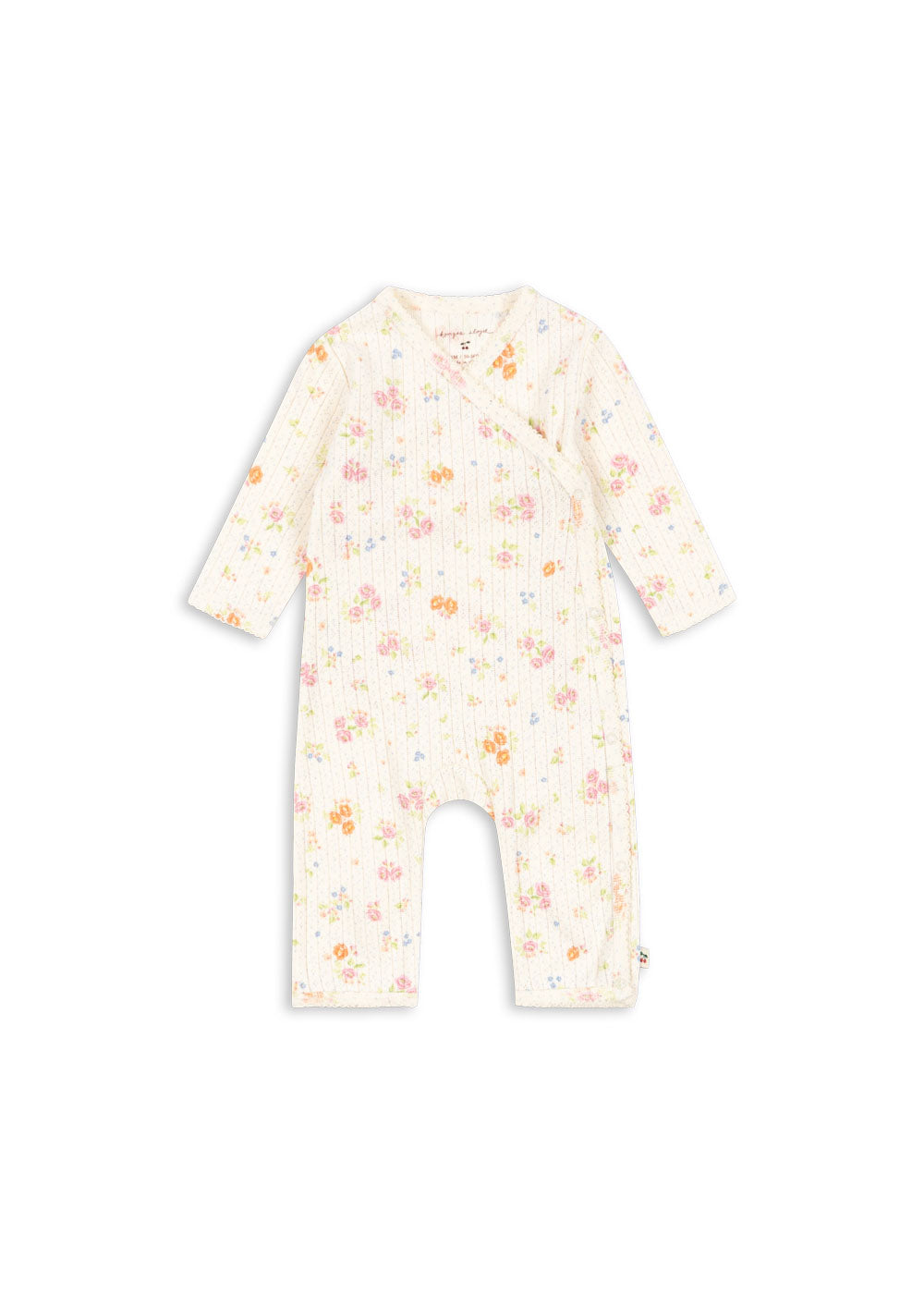 Konges Sløjd Konges Sløjd - Minnie Newborn Onesie GOTS - Nonoka - Pearls & Swines