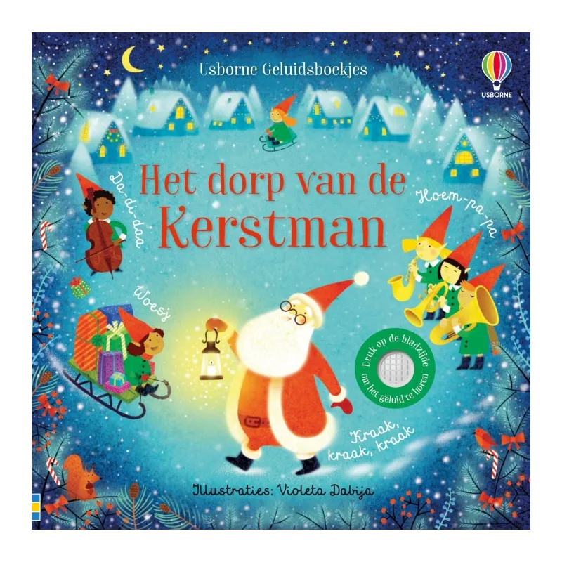 Pearls & Swines Het drop van de Kerstman- Geluidenboek - Pearls & Swines
