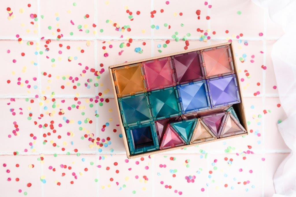 Connetix Tiles Connetix Tiles - Pastel Creative - Pack 120 pc - Pearls & Swines