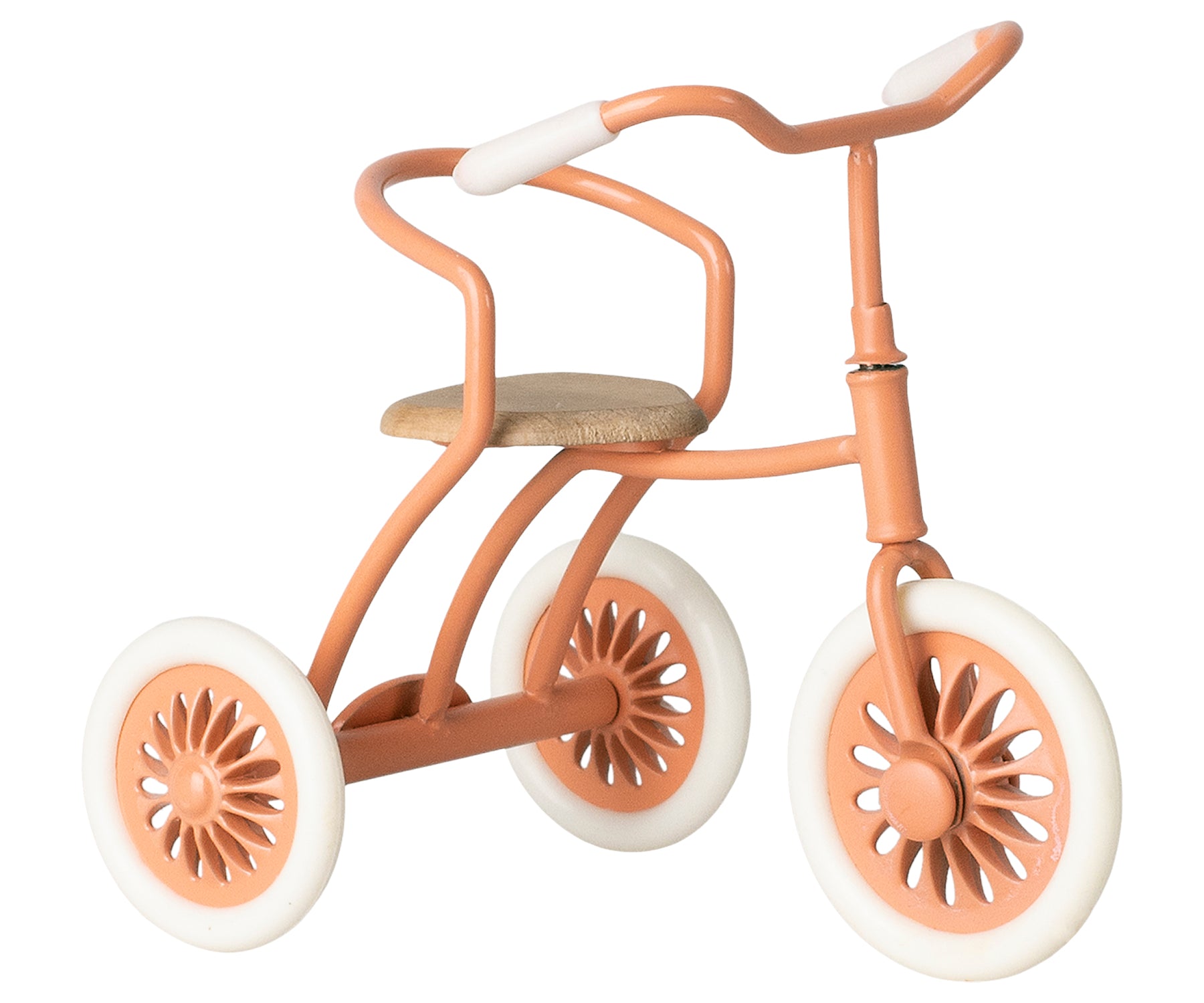Maileg Maileg - Abri à Tricycle, Mouse - Coral - Pearls & Swines