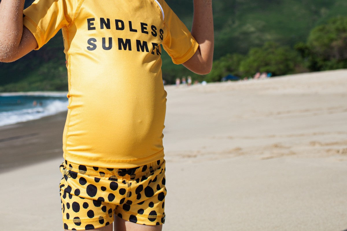 Beach &amp; Bandits Lappendag - Beach & Bandits - Boxfish - Swimshort - Pearls & Swines