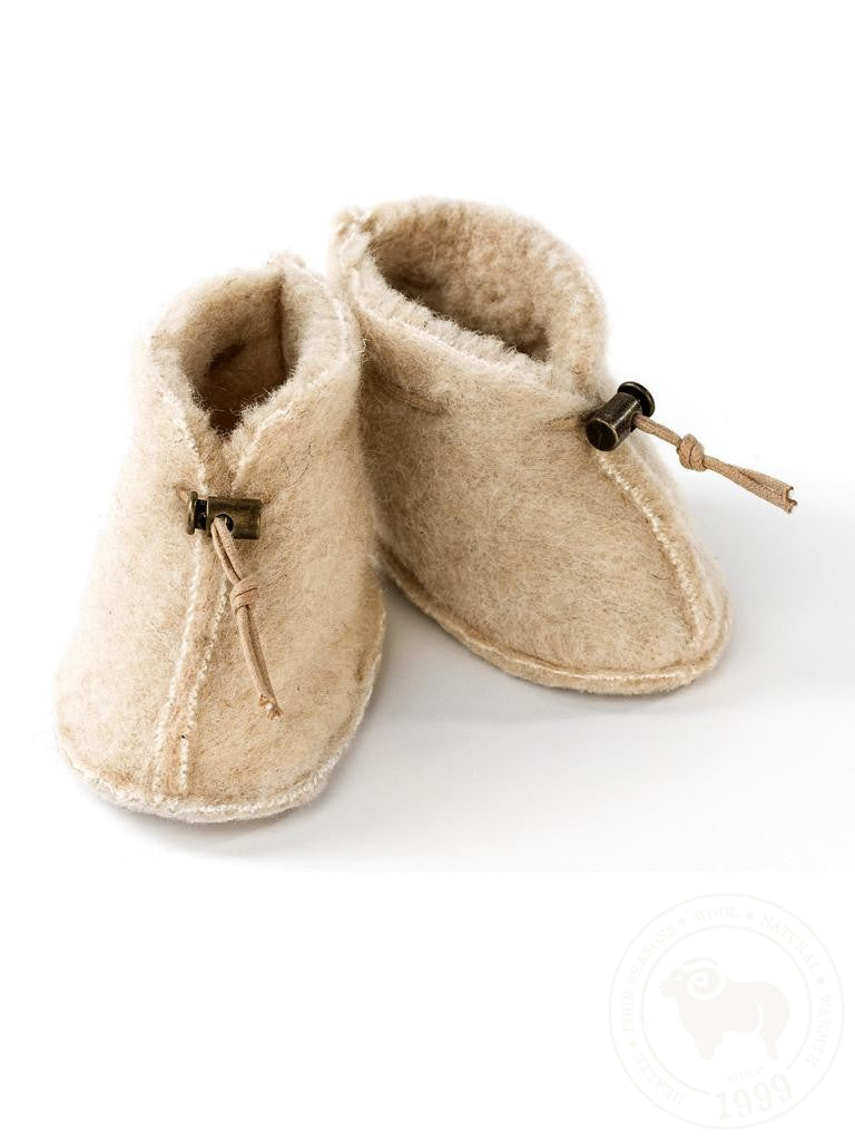 Alwero Alwero - Baby Boots - Beige - Pearls & Swines