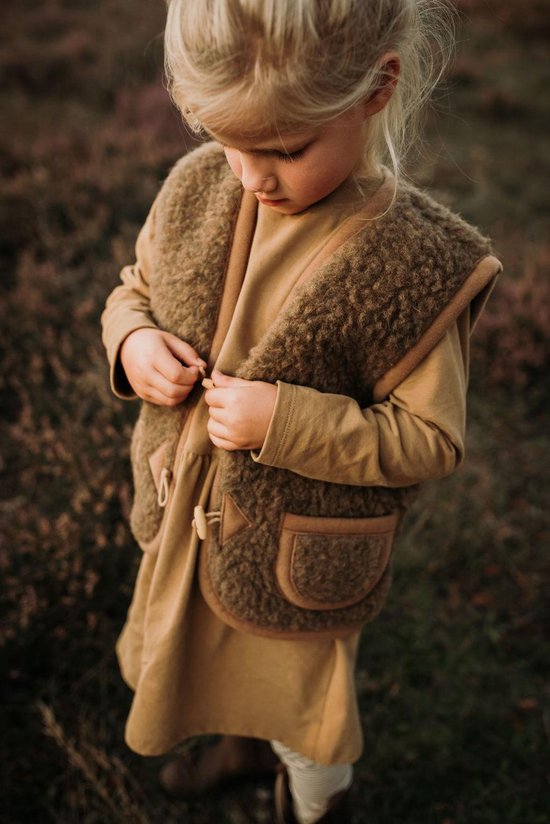 Alwero Alwero - Body Warmer Alpen Junior - Brown - Pearls & Swines