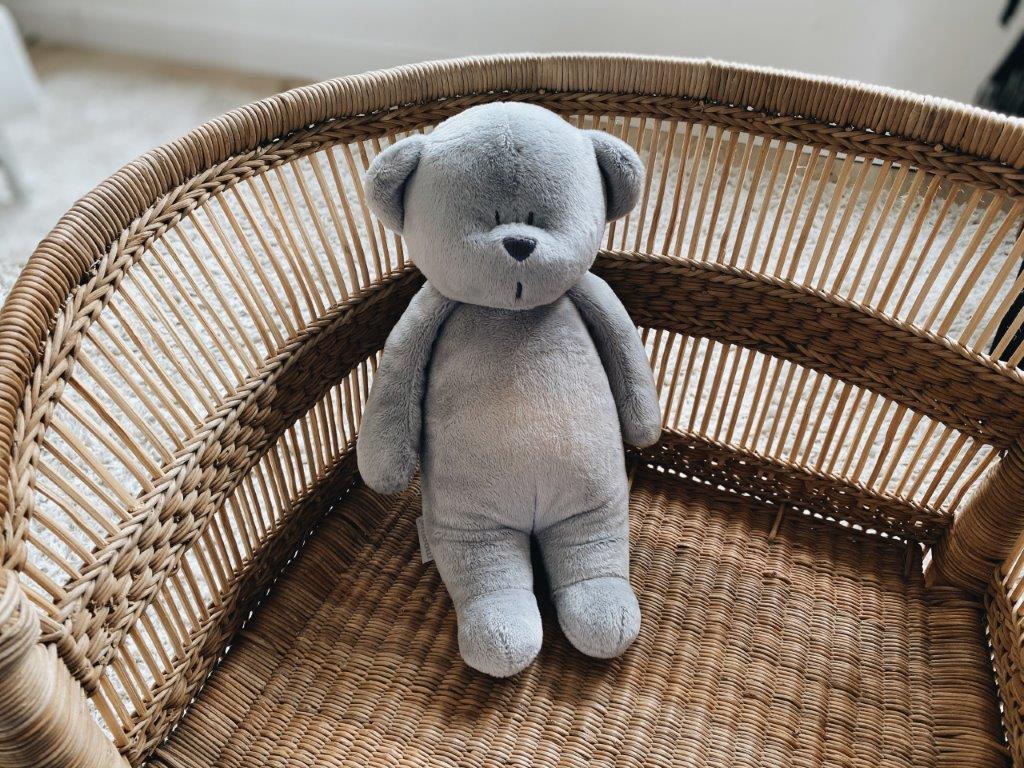 Moonie Bear Moonie Bear - The Humming Bear - Silver - Pearls & Swines