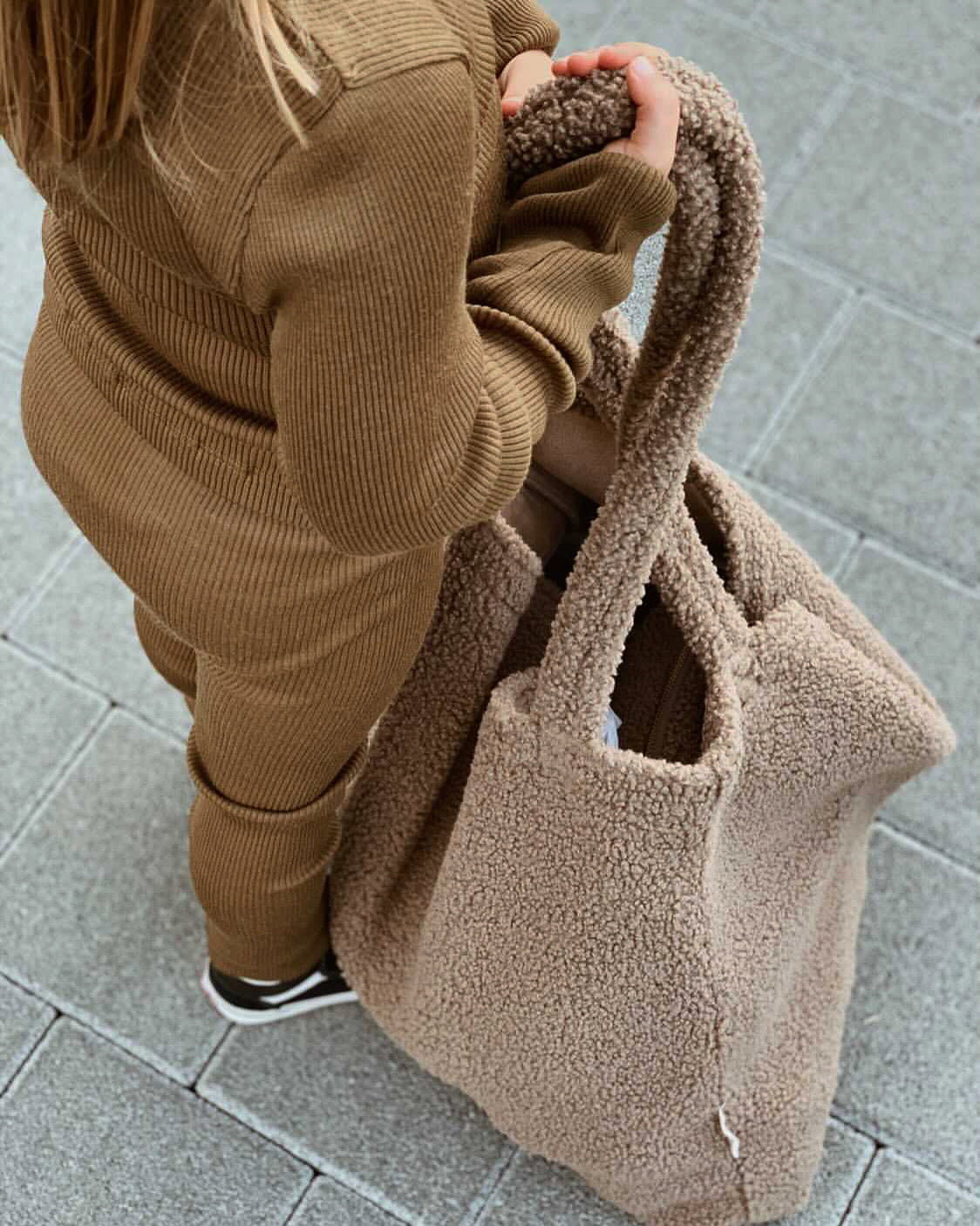 Pearls & Swines Studio Noos - Teddy Mom-Bag - Brown - Pearls & Swines