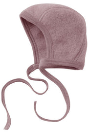 Engel Natur Engel Natur - Wool Bonnet - Rosewood Melange - Pearls & Swines