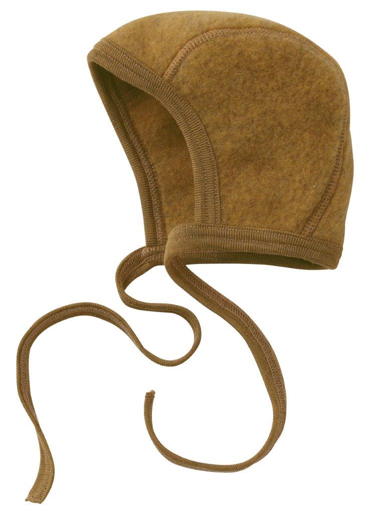 Engel Natur Engel Natur - Wool Bonnet - Saffron Melange - Pearls & Swines
