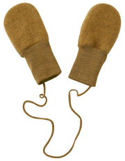 Engel Natur Engel Natur - Wool Mittens - Saffron Melange - Pearls & Swines