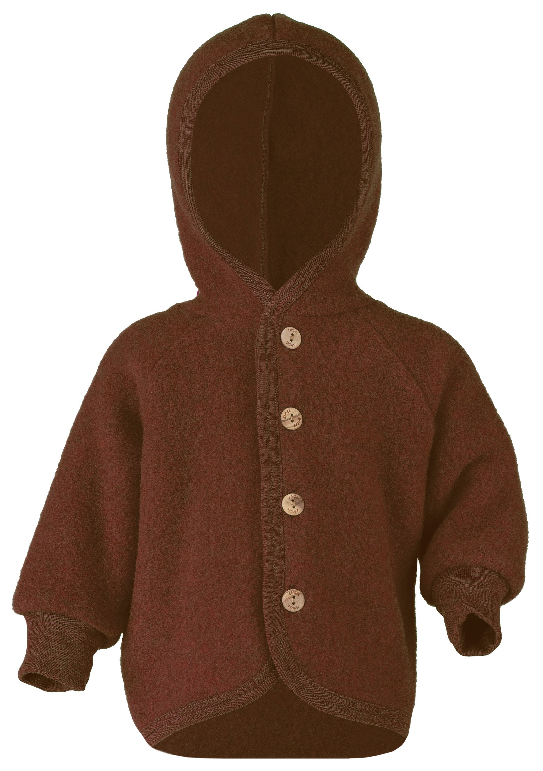 Engel Natur Engel Natur - Wool Jacket - Cinnamon Melange - Pearls & Swines