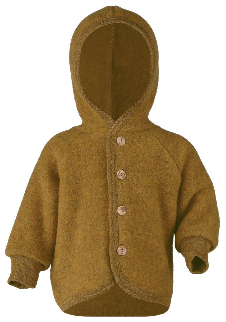 Engel Natur Engel Natur - Wool Jacket - Saffron Melange - Pearls & Swines
