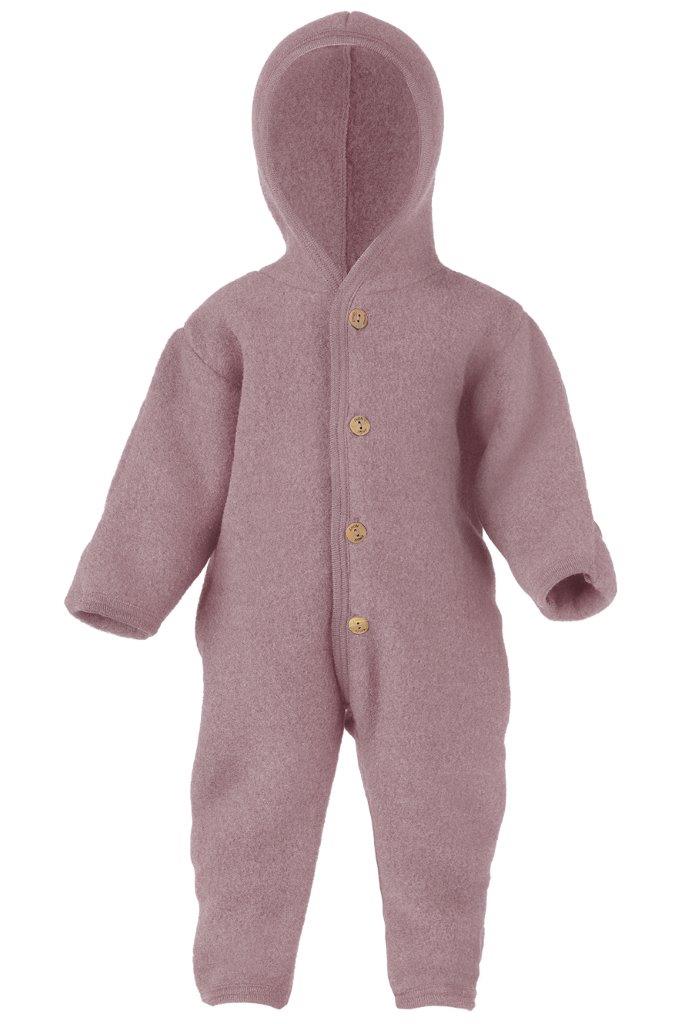 Engel Natur Engel Natur - Wool Overall - Rosewood Melange - Pearls & Swines