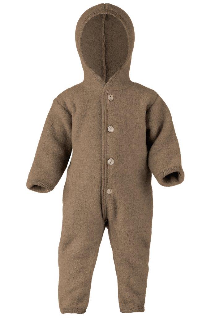 Engel Natur Engel Natur - Wool Overall - Walnut Melange - Pearls & Swines