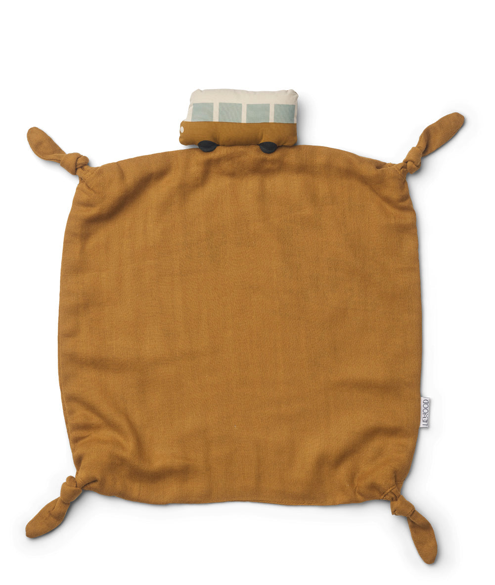 Liewood Collection Sale - Liewood - Agnete Cuddle Cloth - Bus/Golden Caramel Multi Mix - Pearls & Swines