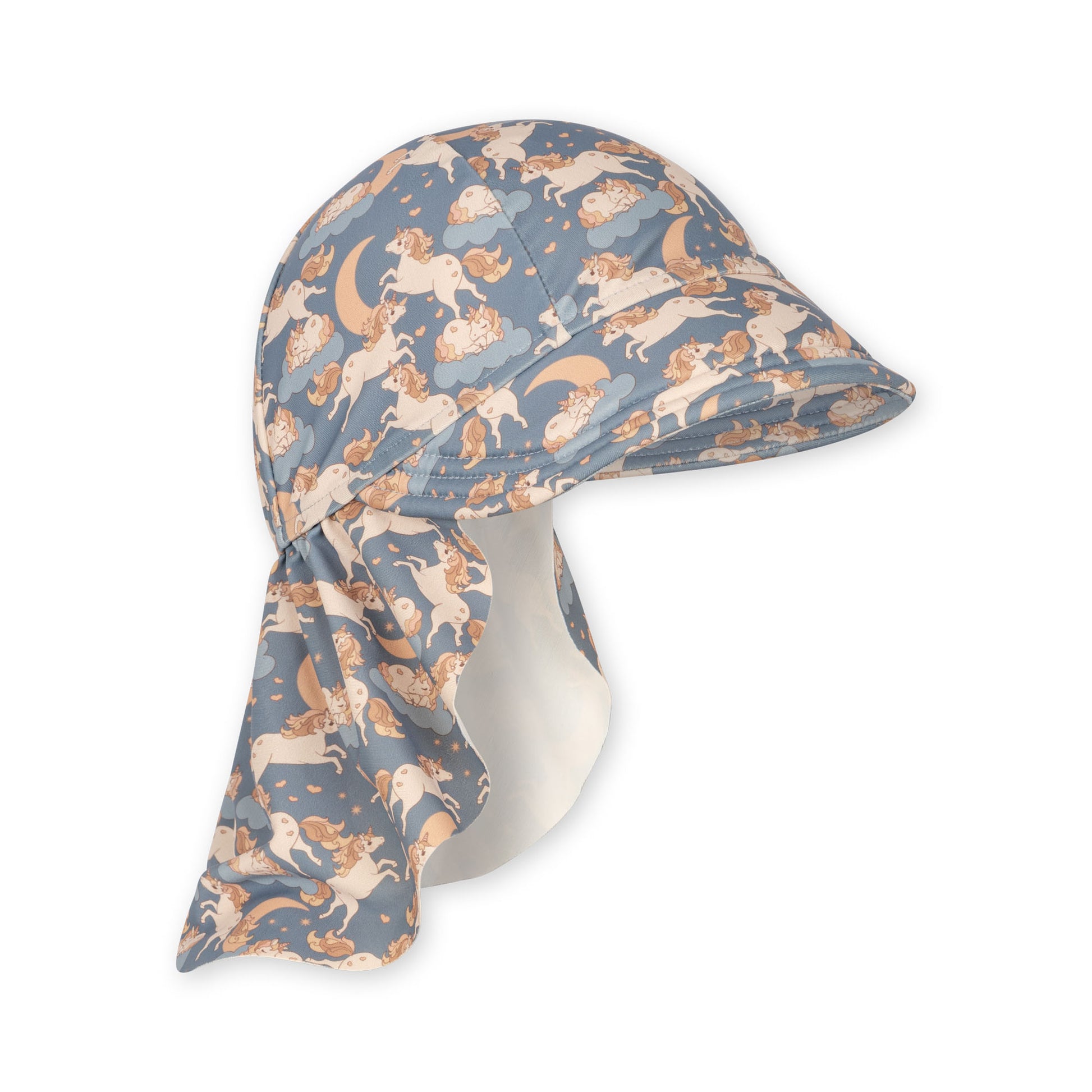 Konges Sløjd Collection Sale - Konges Sløjd Manuca Sunhat - Unicorn Blue - Pearls & Swines