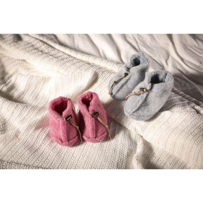 Alwero Alwero - Baby Boots - Light Blue - Pearls & Swines