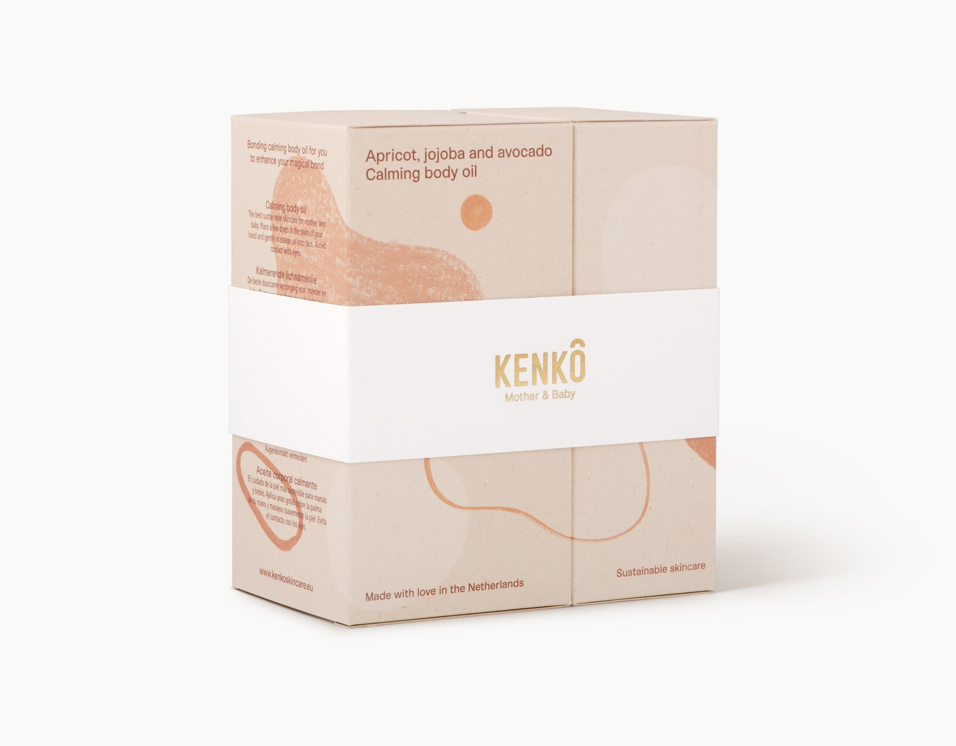Kenkô Kenkô - Bonding duo body Oil - Mother & Baby - Pearls & Swines