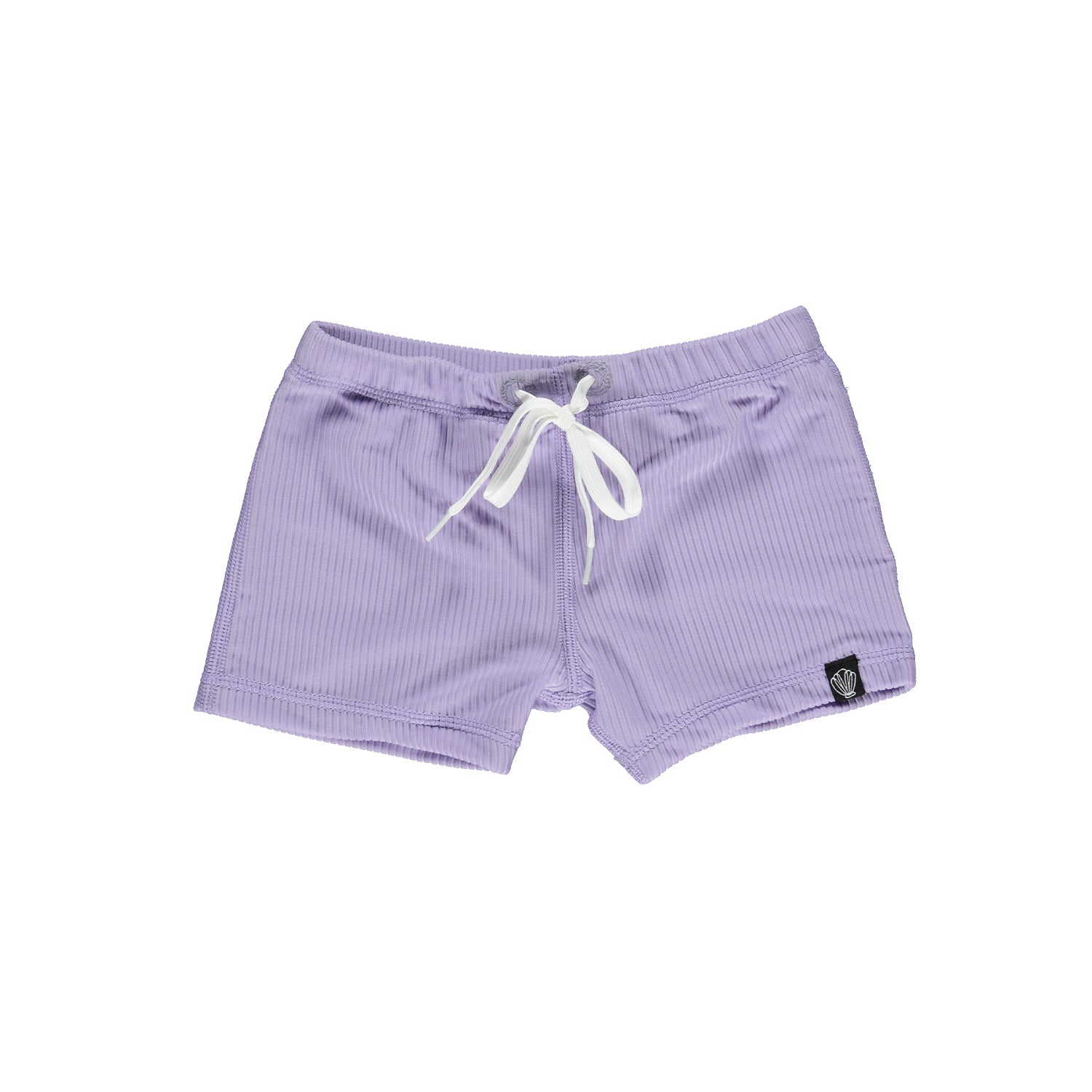 Beach &amp; Bandits Lappendag - Beach & Bandits - Lavender Ribbed - Swimshort - Pearls & Swines
