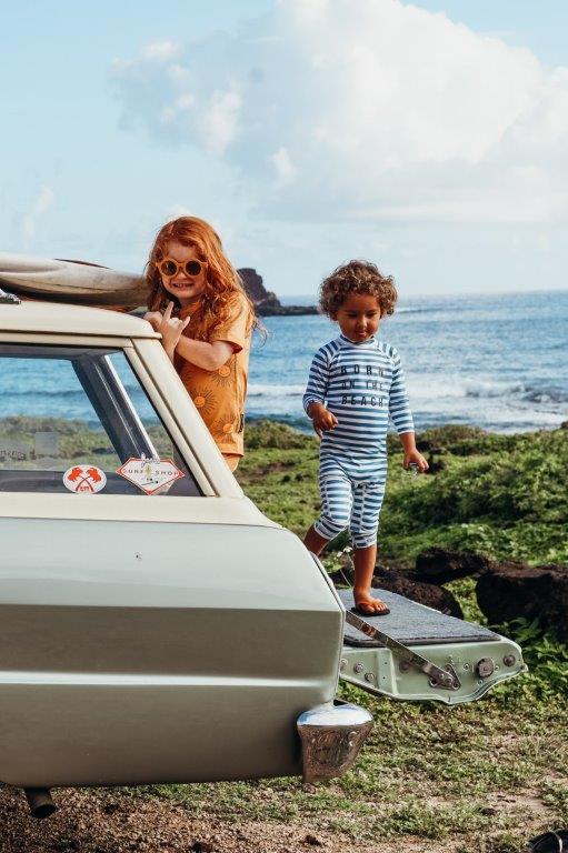 Beach &amp; Bandits Lappendag - Beach & Bandits - Beach Boy - Baby Suit - Pearls & Swines