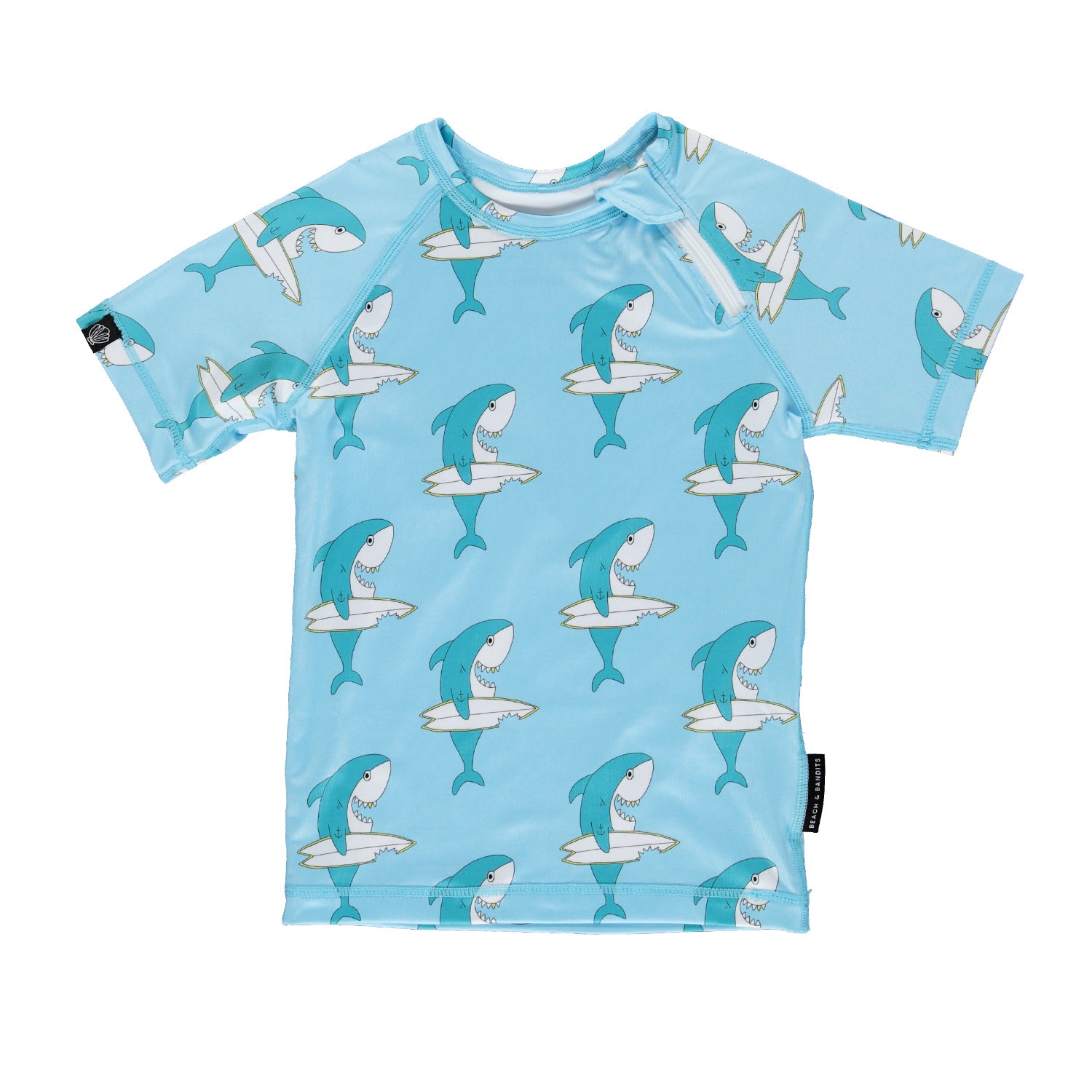 Beach &amp; Bandits Beach & Bandits - Shark Dude - Tee - Pearls & Swines